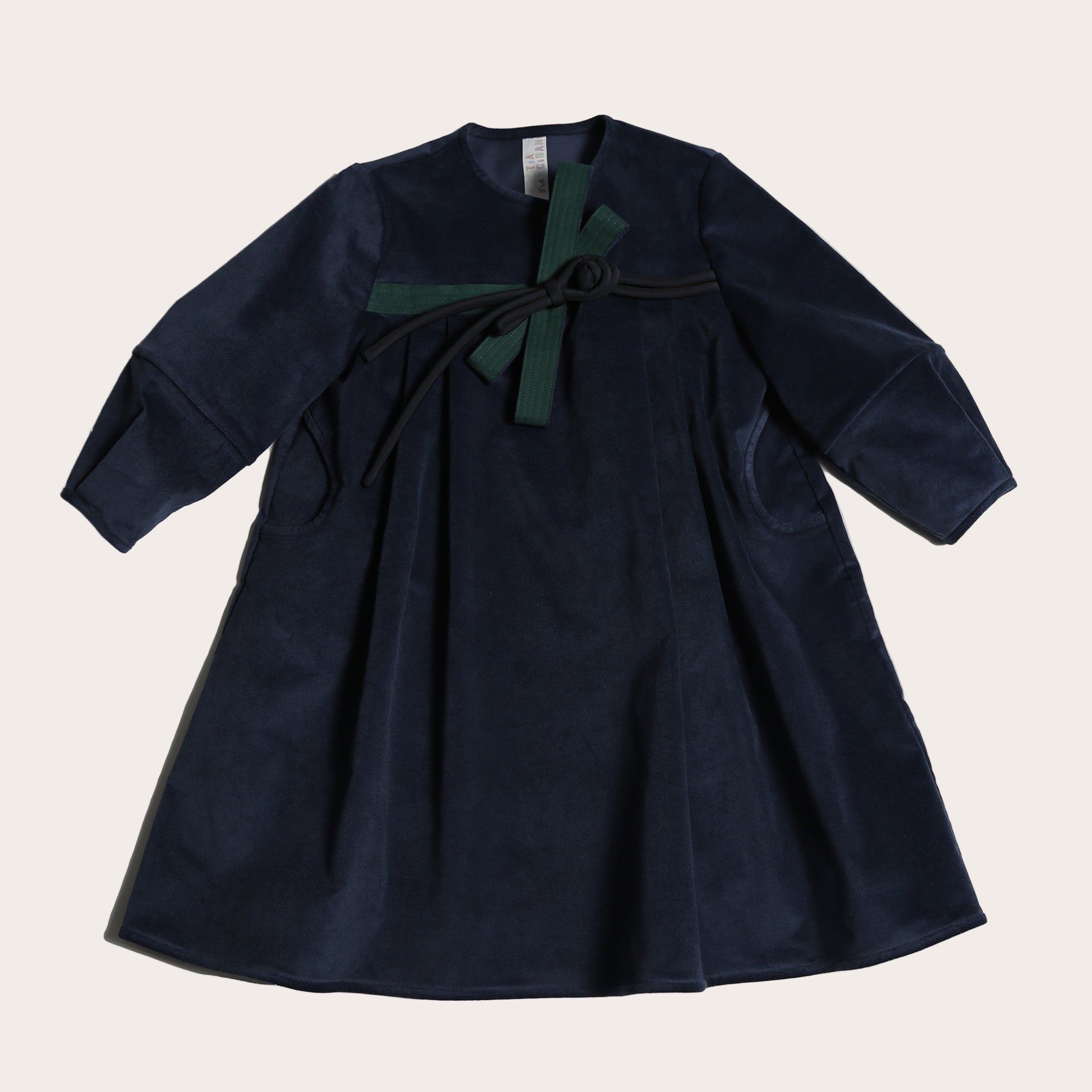 G-dr330v Tia Cibani Luna empire waist frock