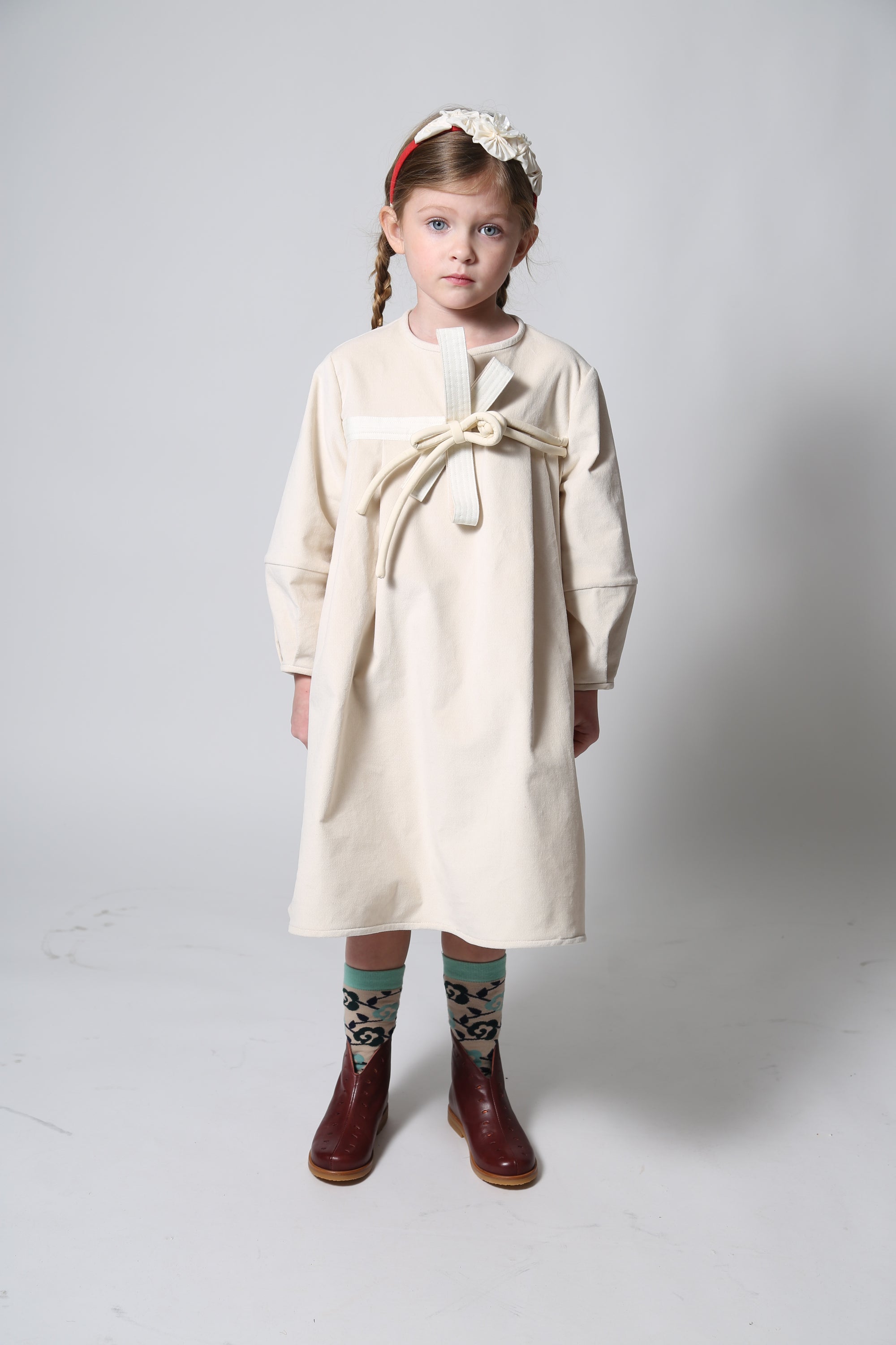 G-dr330v Tia Cibani Luna empire waist frock