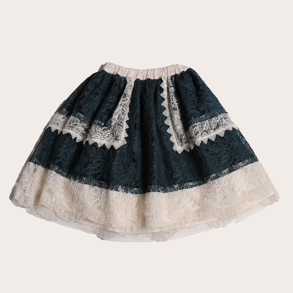 G-sk159v Tia Cibani Frida patchwork flare skirt