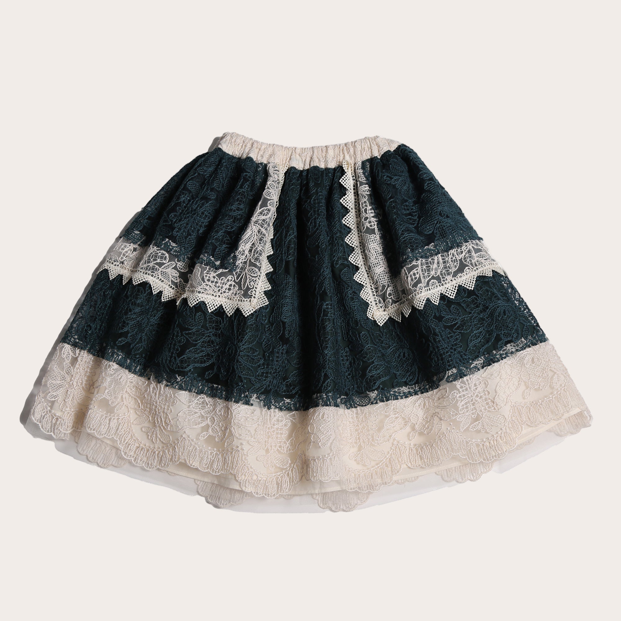 G-sk159v Tia Cibani Frida patchwork flare skirt
