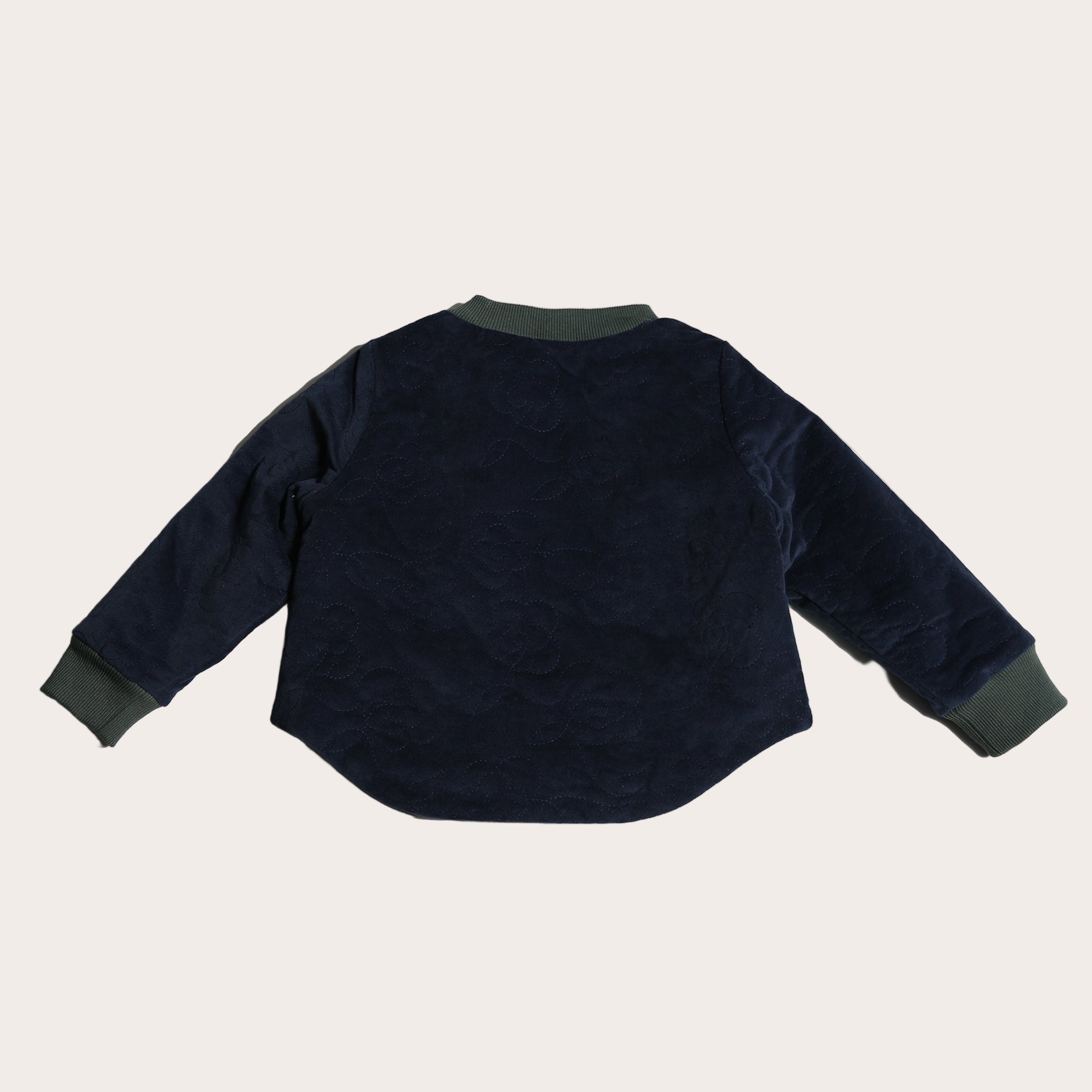 B-tp95s Tia Cibani bloom padded zip sweatshirt