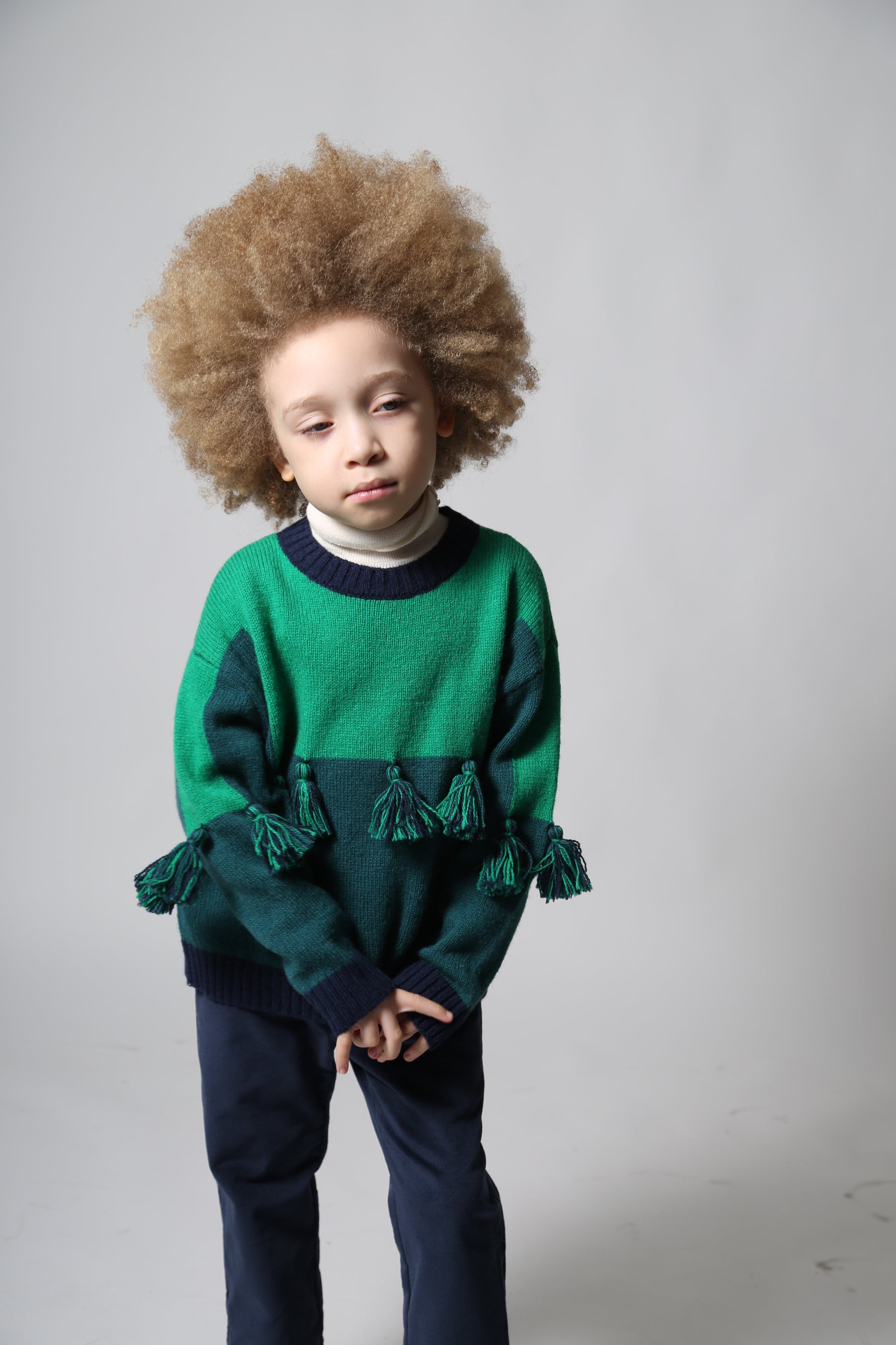B-kt48s Tia Cibani Santos patchwork sweater